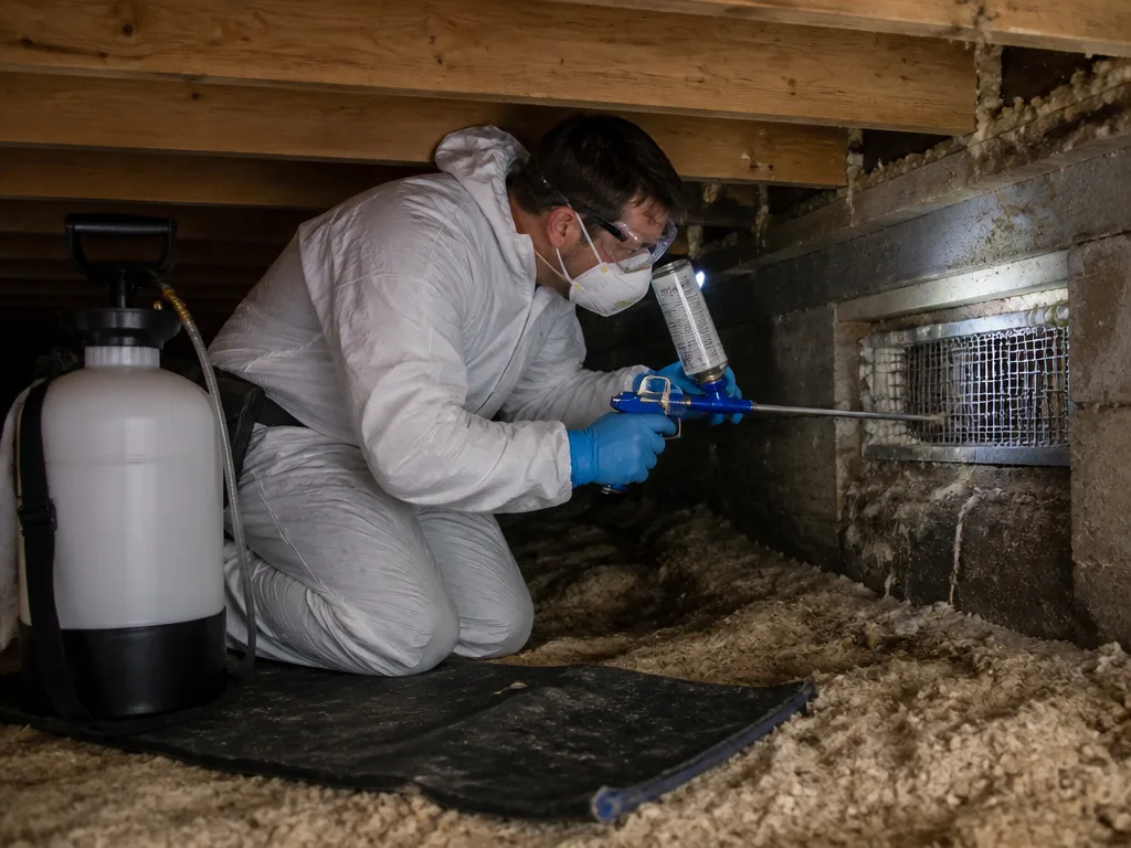 Crawl Space Pest Treatment