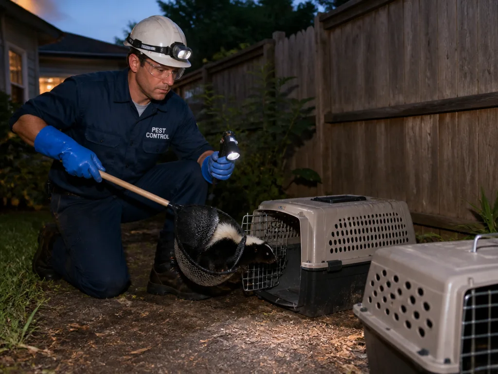 Skunk & Raccoon Control